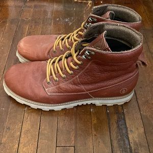Volcom leather boots men’s size 12